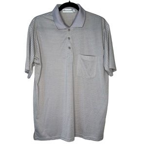 Milestone Men’s Purple White Polo Shirt